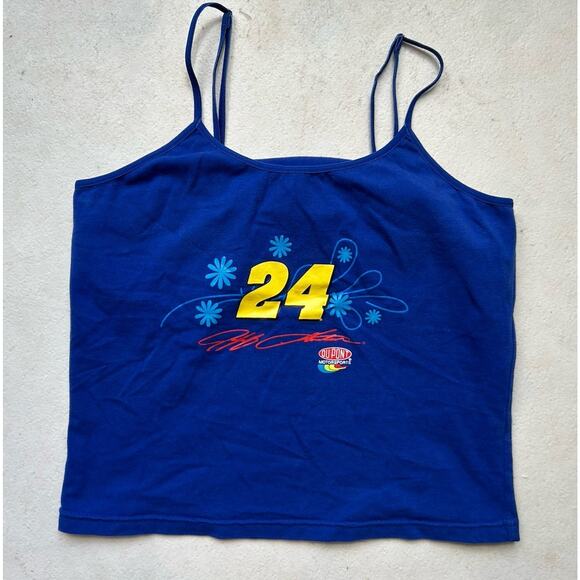 Vintage Y2K Jeff Gordon #24 NASCAR Cami Shelf Bra Winner’s Circle Ladies Large - Picture 7 of 10